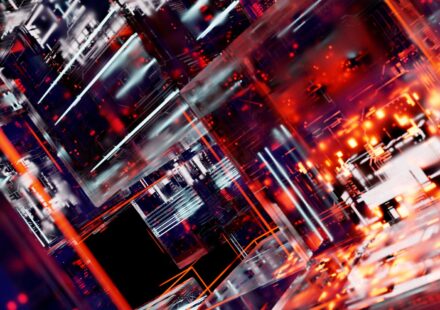 abstract technology network