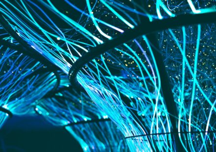 abstract technology network