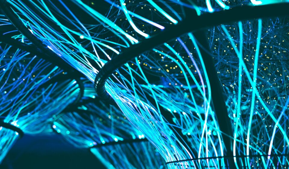 abstract technology network