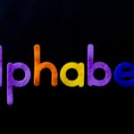 alphabet V word illustration