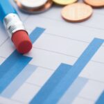 business finance graph
