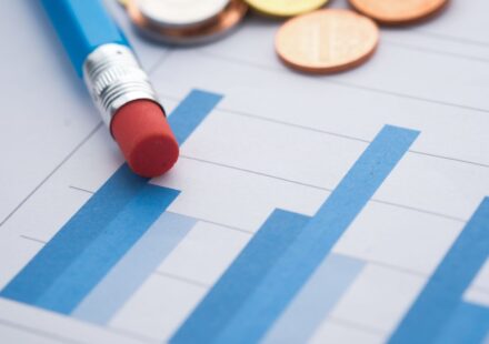 business finance graph