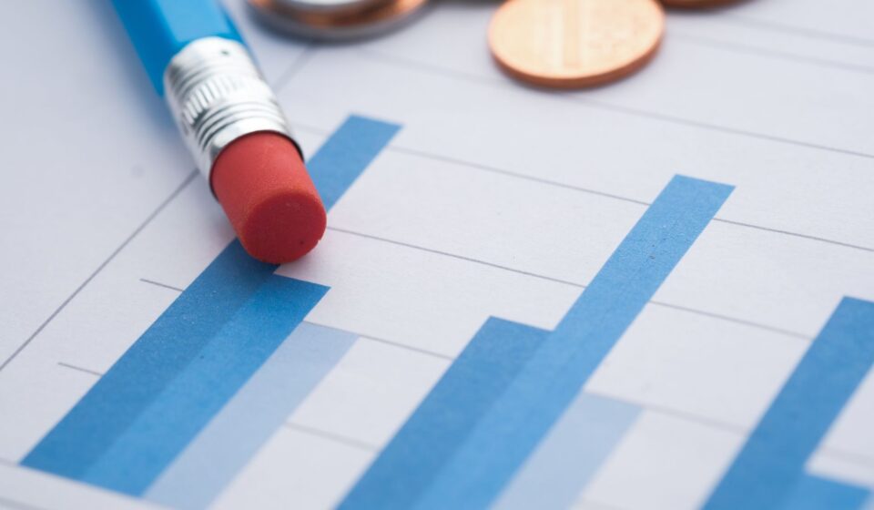 business finance graph