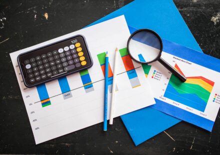 business finance graph