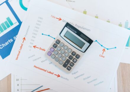 business finance graph