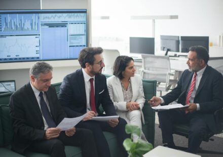 business finance meeting