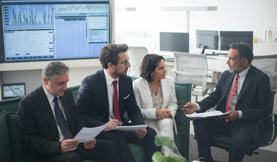 business finance meeting