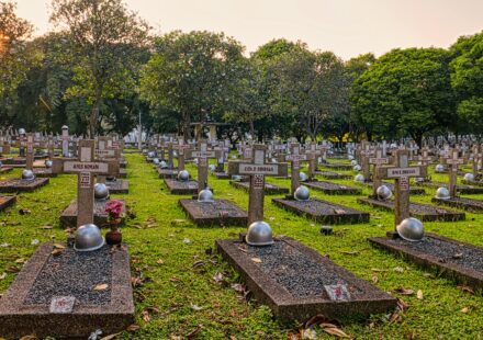 cemetery graves
