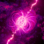cosmic nebula and DNA