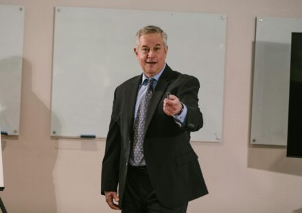 Jim Curtis coaching session