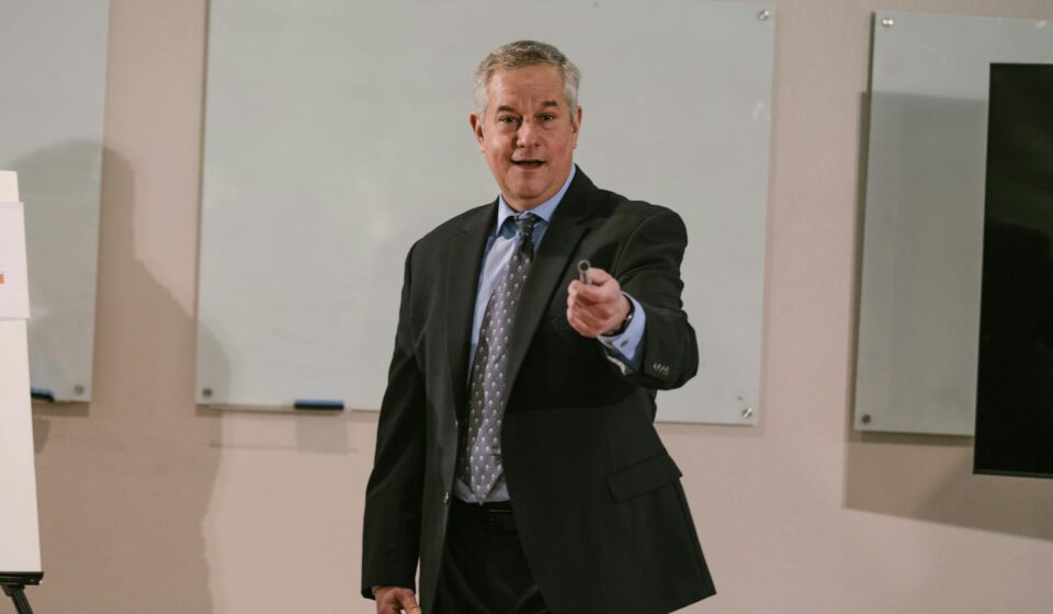 Jim Curtis coaching session