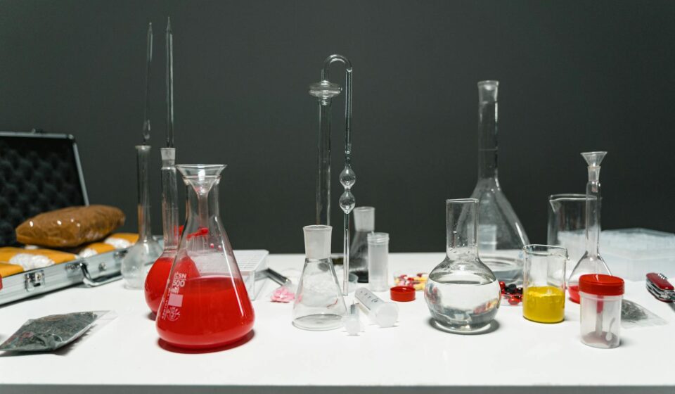 modern laboratory setup