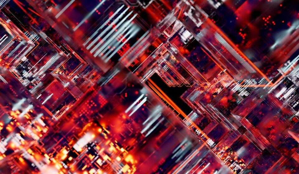 modern technology abstract