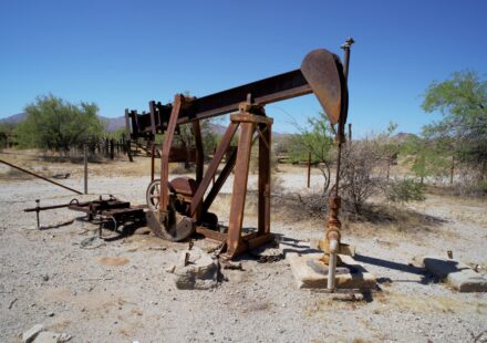 oil rig West Texas