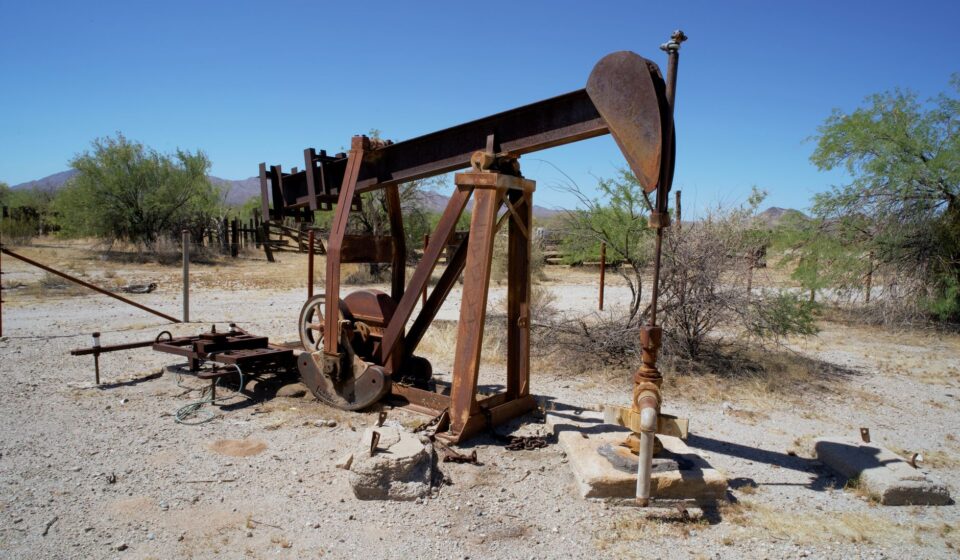 oil rig West Texas