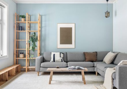 organized living room
