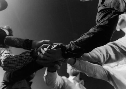 people connecting deeply