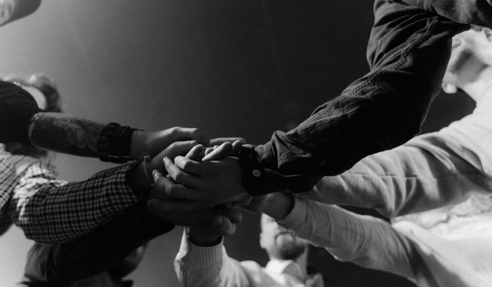 people connecting deeply