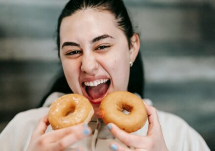 person experiencing intense craving