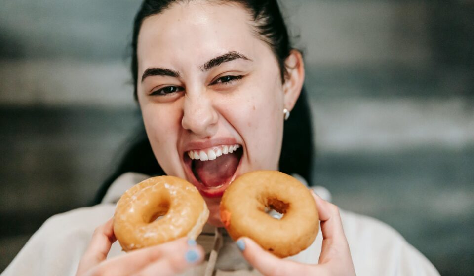 person experiencing intense craving