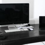 portable monitor on desk