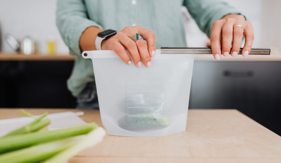reusable smoothie pouch