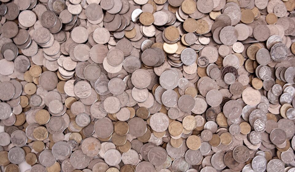 Turkmenistan teňňe coins