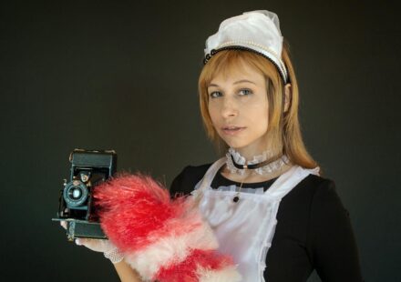 vintage cosplay photo