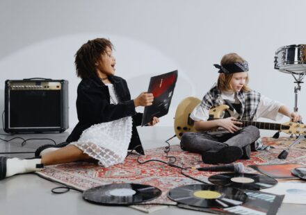 vintage rock band vinyl