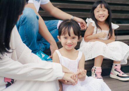 authentic family lifestyle photo