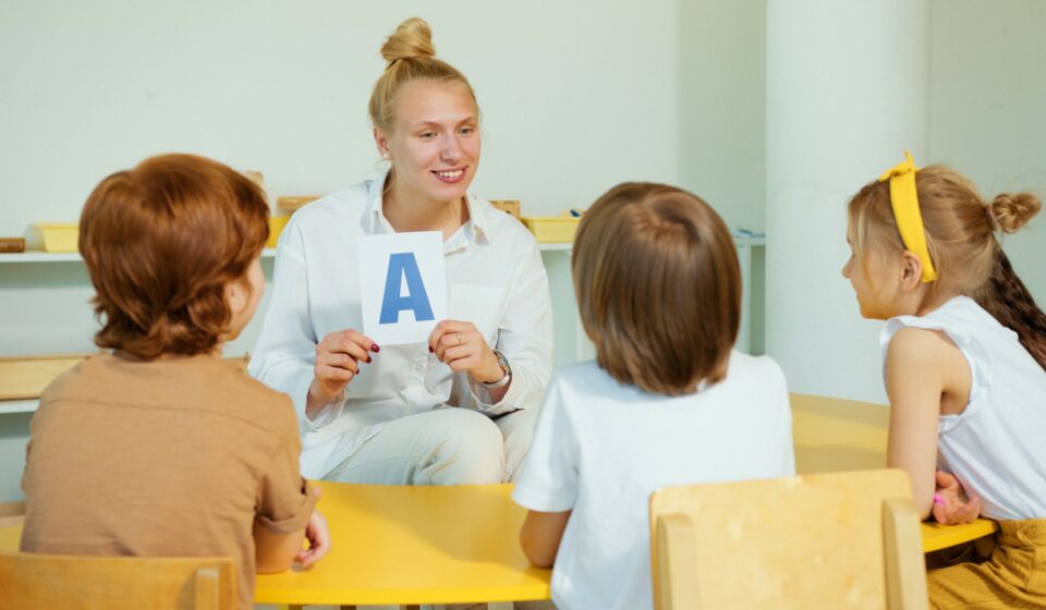 child learning language