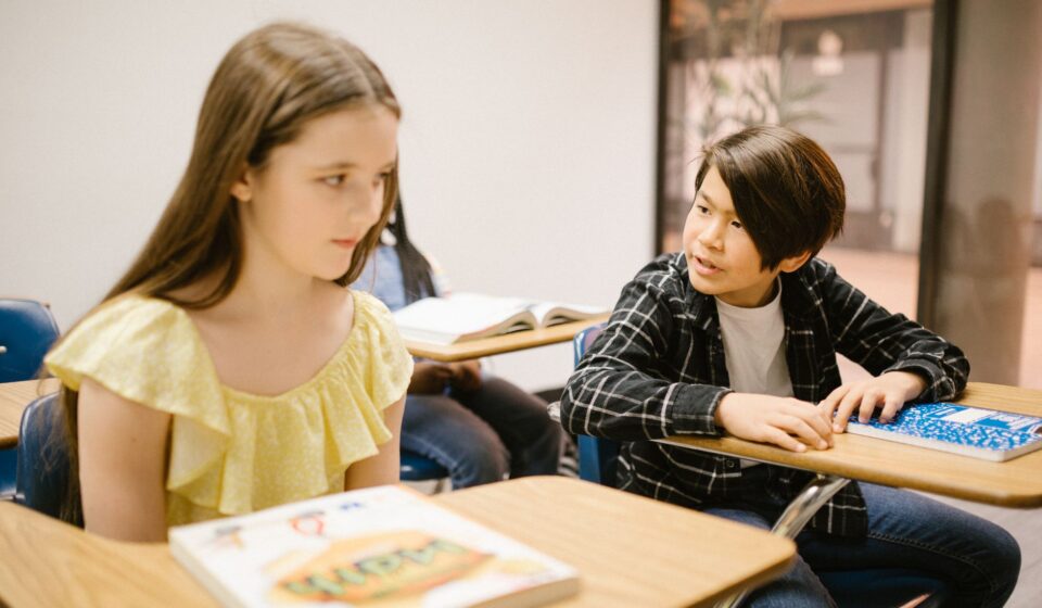 diverse students learning language arts