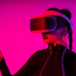 futuristic wearable technology concept