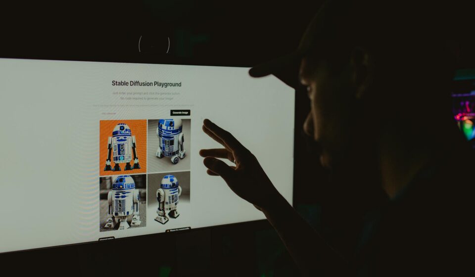 ai image upscaler interface