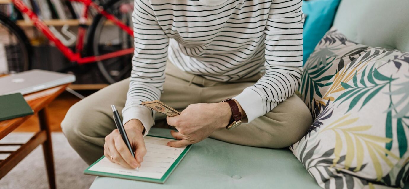 person planning lifestyle