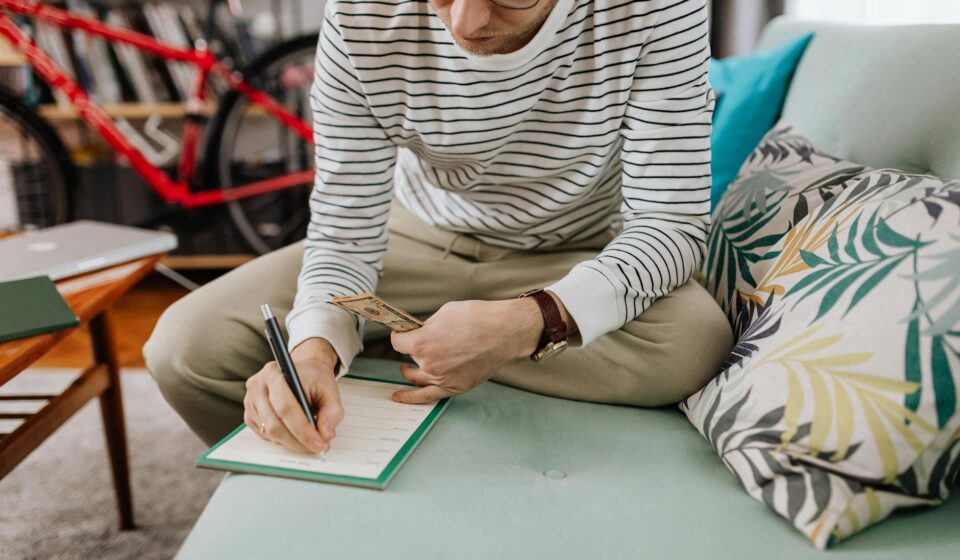 person planning lifestyle