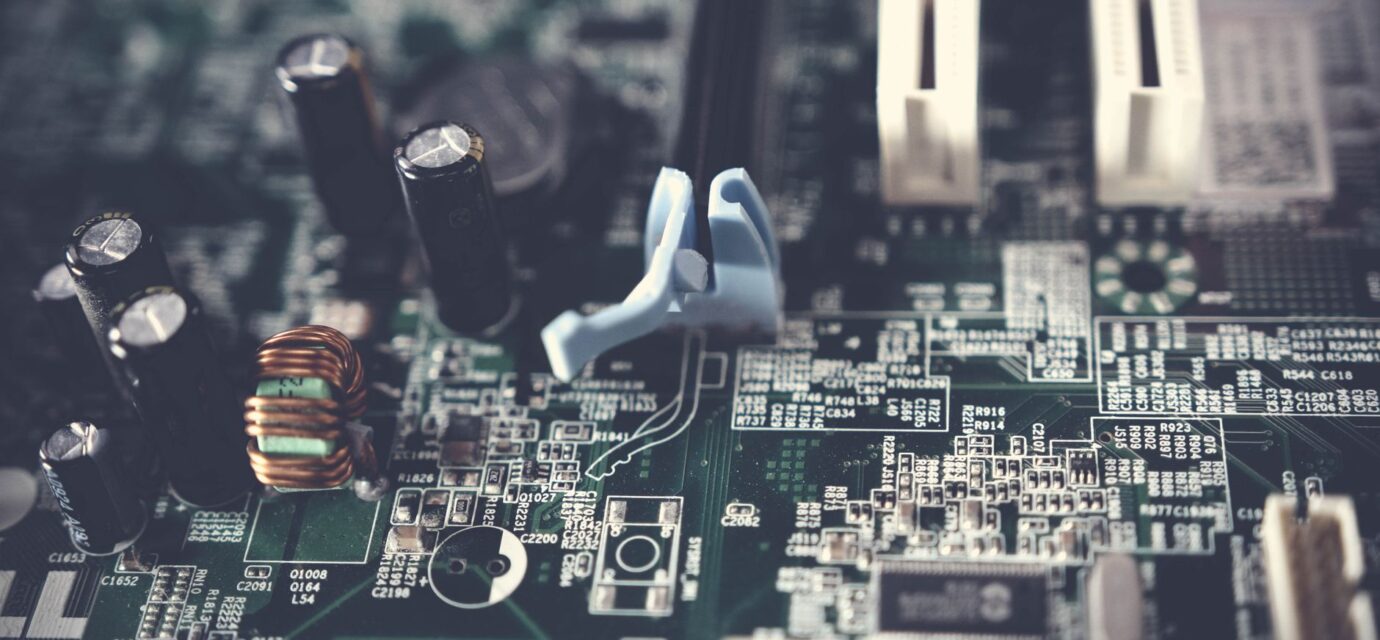 AI processing data in a circuit board