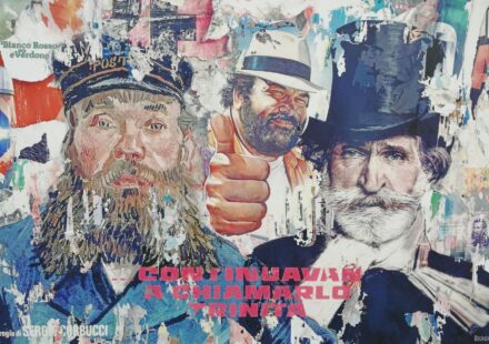 quirky movie poster collage