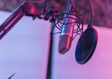 vintage microphone podcast