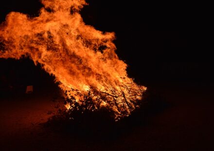 ancient samhain bonfire