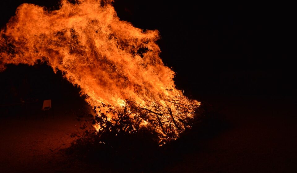 ancient samhain bonfire