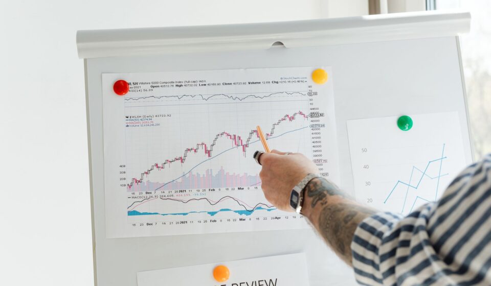 business finance chart