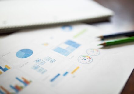 business finance graph