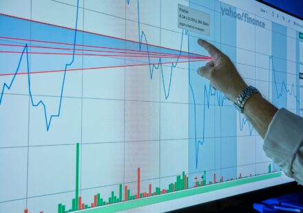business finance graph