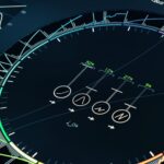 futuristic gadget display