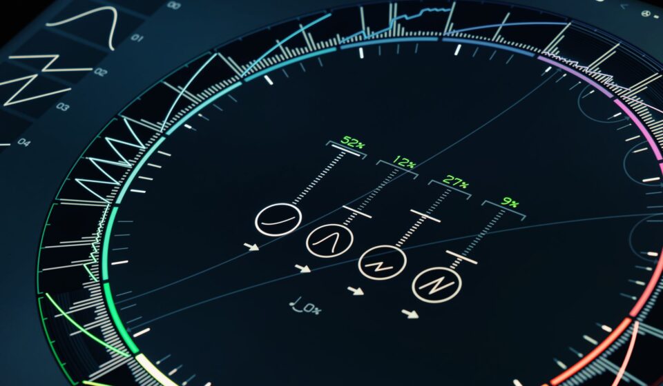 futuristic gadget display