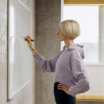 person planning lifestyle changes