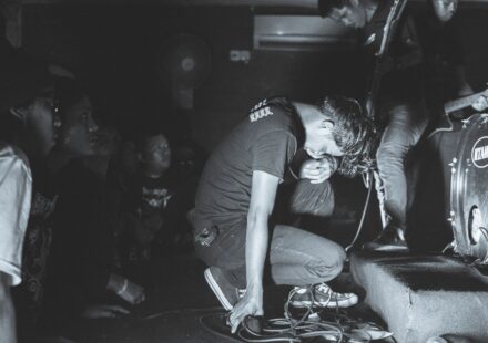 vintage punk rock concert