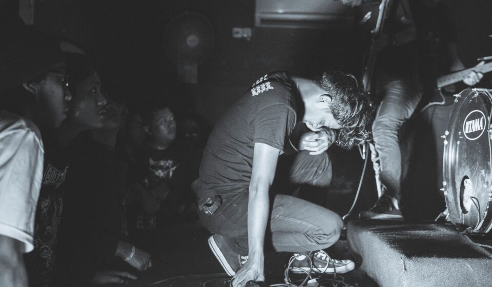 vintage punk rock concert